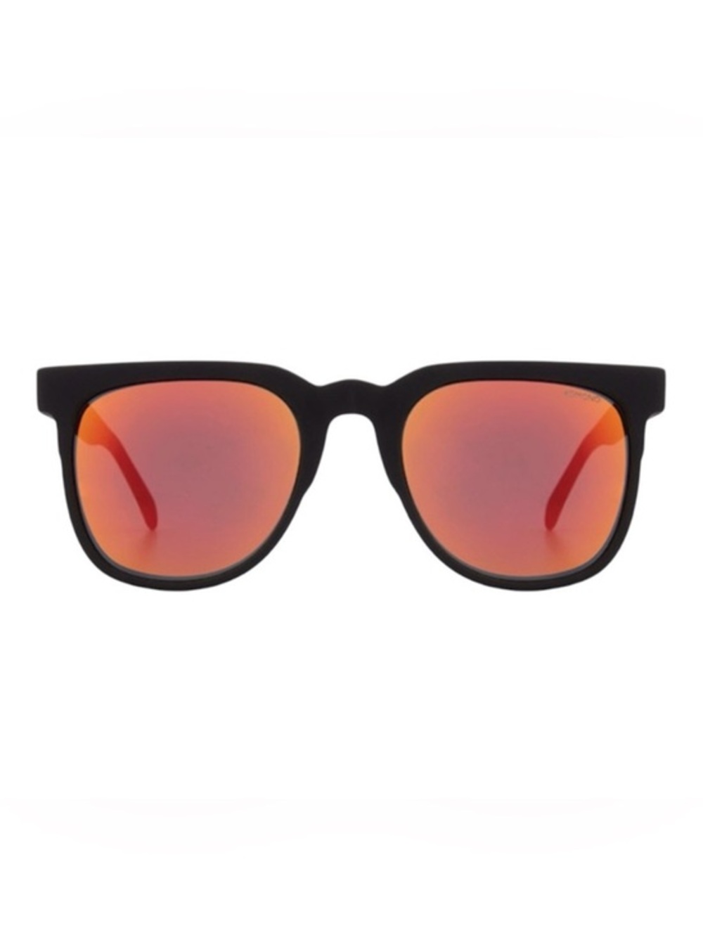 Komono Riviera Black Rubber Sunglasses NEW Reflective UV400